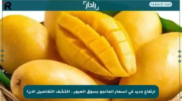 ارتفاع جديد في أسعار المانجو بسوق العبور.. اكتشف التفاصيل الآن!